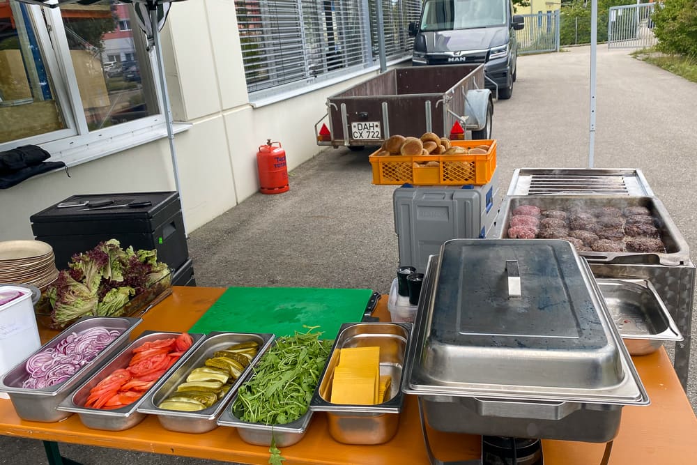 Catering am Grill